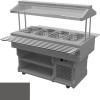 Салат-бар тепловой островной Gastrolux ТМ-127/3GN/W Оникс серый U960 ST9