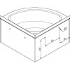 Рукомойник настенный Техно-ТТ ВМ-12/360У