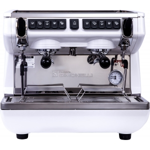 Кофемашина рожковая Nuova Simonelli Appia Life Compact 2Gr V 220V white+economizer+high groups