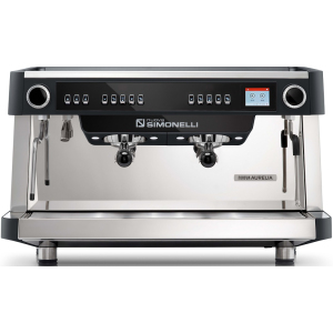Кофемашина рожковая Nuova Simonelli NUOVA AURELIA VOL XT 2Gr 220V black+PID+high groups+LED+ Group Display+Double wall steam wand
