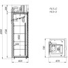 Шкаф морозильный Аркто F0.5-S (P) короткая ручка