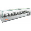 Витрина холодильная настольная HICOLD VRX 1500 1/3