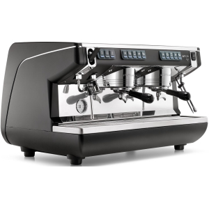 Кофемашина рожковая Nuova Simonelli Appia LIFE 2gr V 220V black+high groups+economizer+Easy Cream