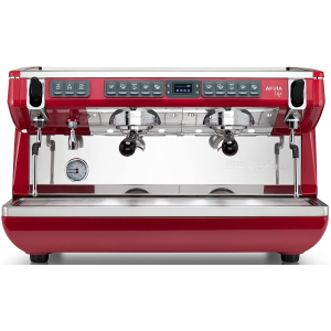 Кофемашина рожковая Nuova Simonelli Appia LIFE 2gr Timer 220V red+high groups+economizer