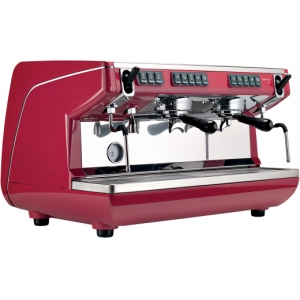 Кофемашина рожковая Nuova Simonelli Appia LIFE 2gr V 220V red+high groups+economizer