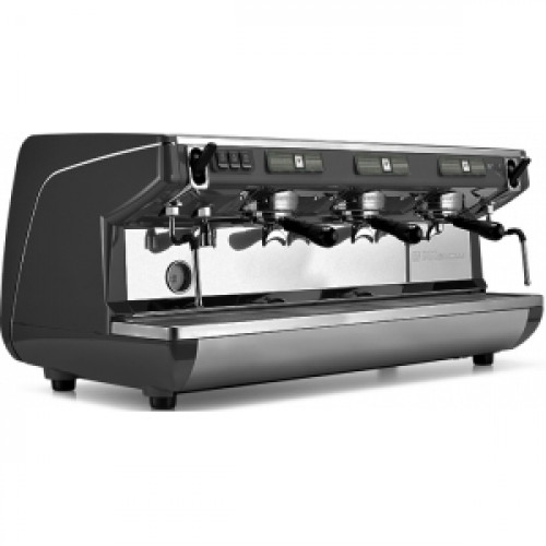 Рожковая кофемашина Nuova Simonelli Appia LIFE 3gr S 220V black+high groups+economizer