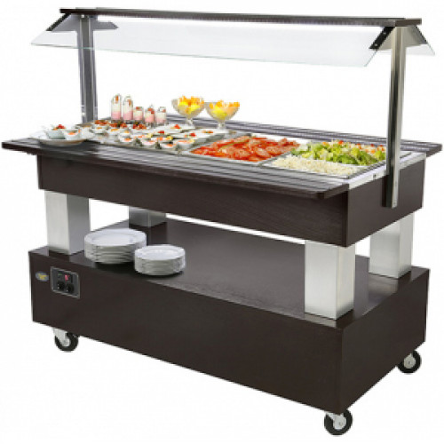 Roller Grill Int. Салат-бар серии SB, модель SB 40 F Wenge