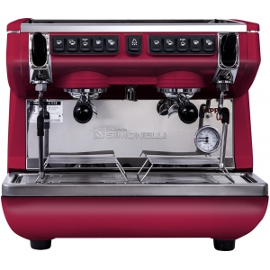 Кофемашина рожковая Nuova Simonelli Appia Life Compact 2Gr V 220V red+economizer+high groups