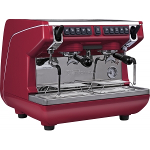 Кофемашина рожковая Nuova Simonelli Appia Life Compact 2Gr V 220V red+economizer+high groups