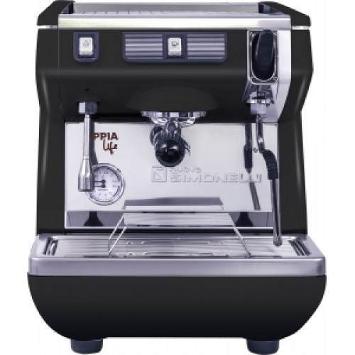 Кофемашина рожковая полуавтоматическая Nuova Simonelli Appia LIFE 1gr S 220V black+high groups