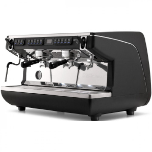 Кофемашина рожковая автоматическая Nuova Simonelli APPIA life XT 2gr 220V black+high groups+ economizer + PID