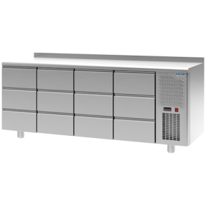 Стол холодильный Polair TM4GN-3333-G с бортом