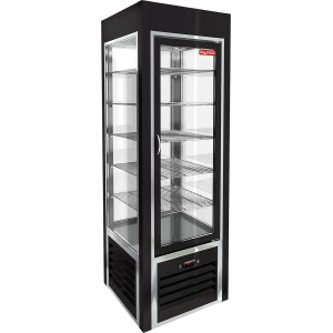 Витрина холодильная HICOLD VRC 350 Sh Black FR