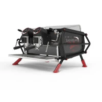 Кофемашина Sanremo Cafe Racer Naked 2 гр. черно-красная
