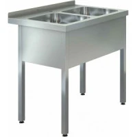 Ванна моечная Assum ВМЦ-П3-2/500 (1150х700х850)