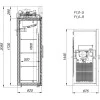 Шкаф морозильный Аркто F1.0–G (P) короткие ручки